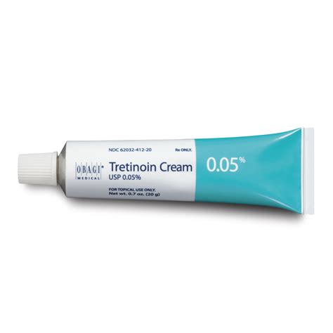 Obagi Tretinoin Cream 005 Retin A Acne Treatment