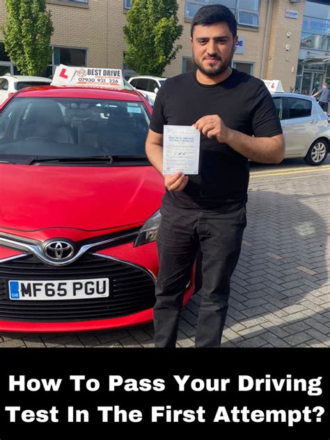 how to pass your driving test in the first attempt best drive defensive and advance driving