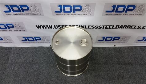 New 10 Gallon Stainless Steel Barrel Closed Head 1mm