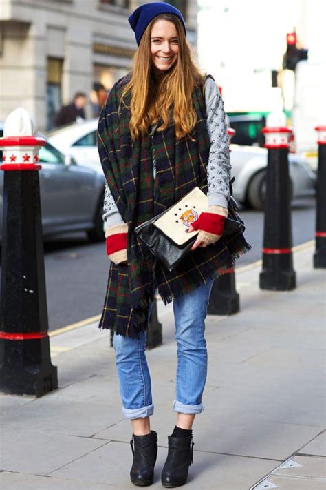 A Big Scarf Can Act As A Coat Substitute When Paired With Knit