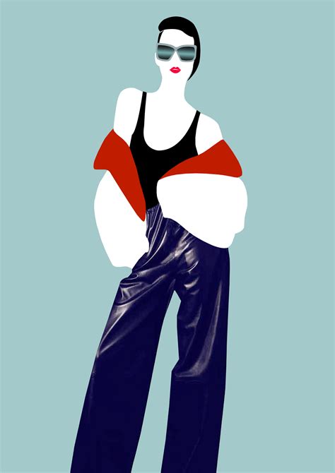 Mathilde Crétier | Fashion art illustration, Silhouette ...