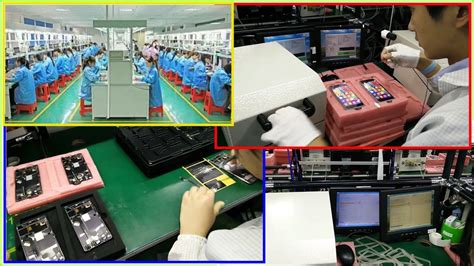 Mobile Phone Manufacturing Process In China Factory Smartphone