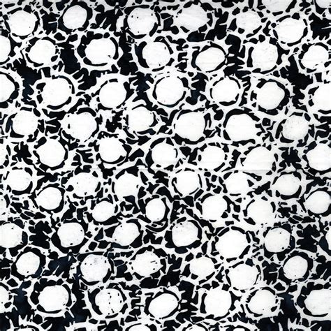 2811 001 Blossom Batiks Black And White Bolts Starling Batik Fabric