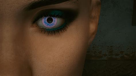 Collection Of Cyberpunk Eye Colors Cyberpunk 2077 Mod