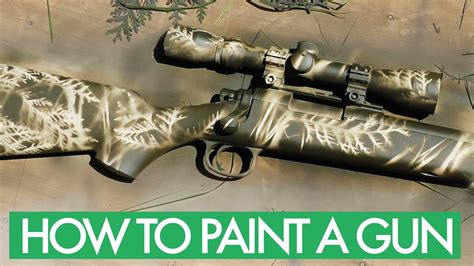 How To Paint A Gun Paintjob Youtube