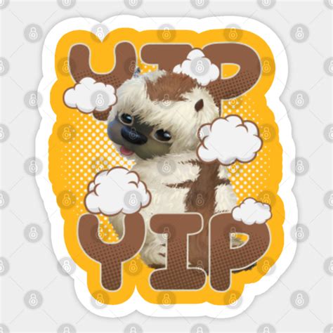 Yip Yip Sweet Appa Appa Yip Yip Sticker Teepublic