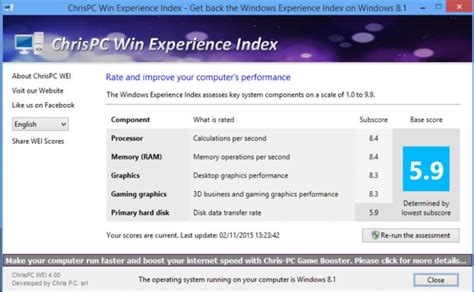 How To Find The Windows Experience Index In Windows 8 10