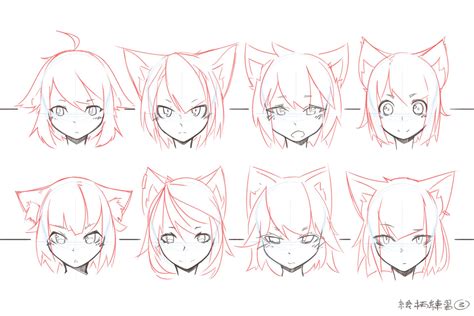How To Draw Anime Wolf Ears Punjabiweddingoutfitsforwomen