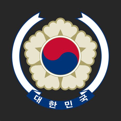 Emblem Of South Korea Emblem Of South Korea Pin Teepublic