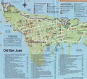 Old town san juan puerto rico map - funkysingl