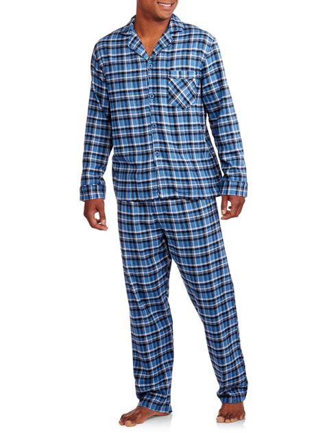 Mens Flannel Pajama Set