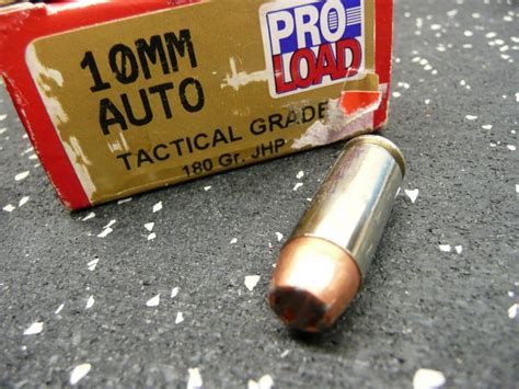 Pro Load 10mm Auto Tactical Grade 180 Gr Jhp