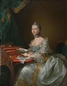 Portrait of Countess Palatine Christiane Henriette of Zweibrucken 1725 ...