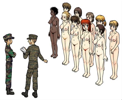 Rule 34 Female Female Soldier Gogocherry Lineup Male Marine Multiple