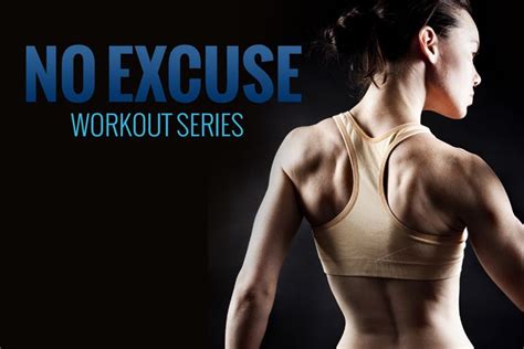 No Excuse Workout Series No Excuses Workout Workout Wings Workout