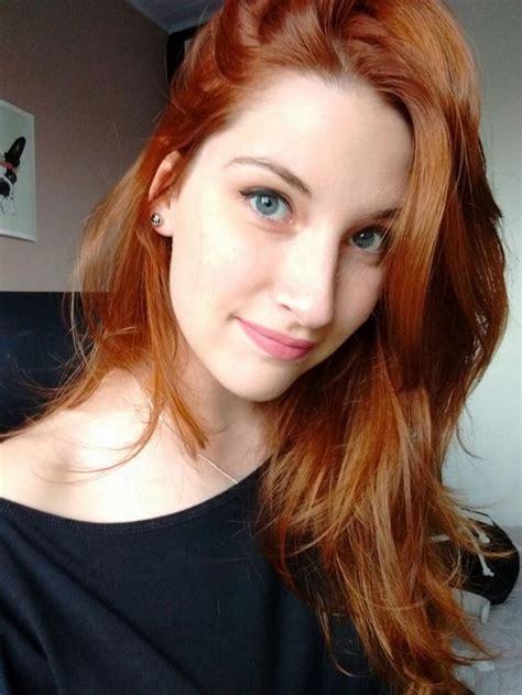 Unknown Redhead With Blue Eyes Beautifulfemales