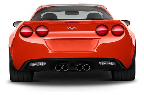 Corvette Rückansicht Transparente Png Stickpng