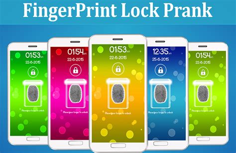 Fingerprint Lock Screen Prank スマホ・ライブ壁紙ギャラリー