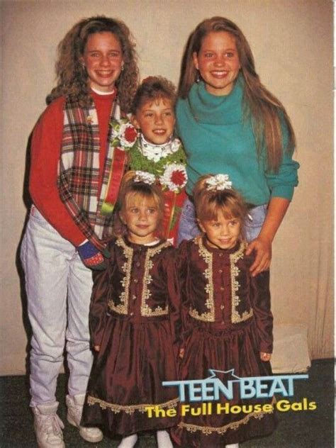 Andrea Barber Jodie Sweetin Candace Cameron And The Olsen Twins Full