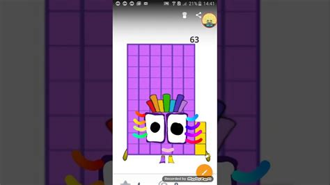 Numberblocks 60 Roll The Dice Making New Numberblocks 61 To 69 Youtube