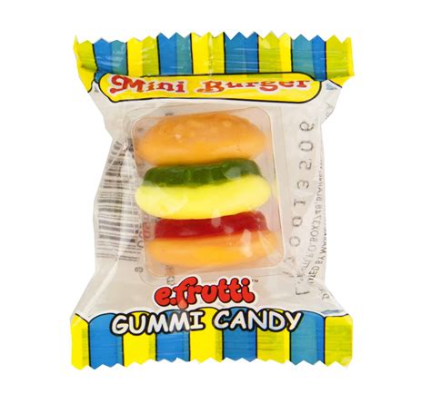 Gummi Mini Burger Bulk Priced Food Shoppe