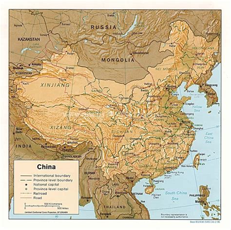 Mapa Da China Mapa Grande Da China China Mapas