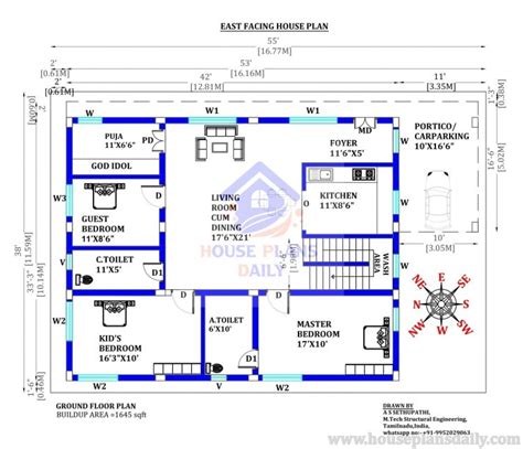 5 Bedroom Single Floor House Plans Kerala Style Home Alqu