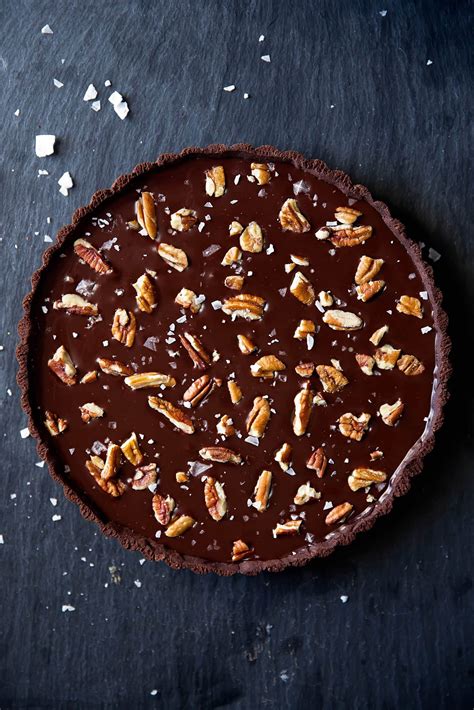 Salted Caramel Chocolate Tart Broma Bakery