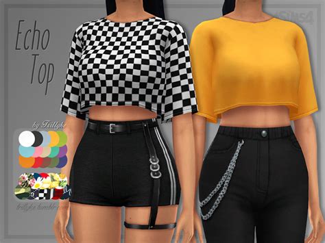 Sims 4 Cc Tops Sims 4 Sims 4 Clothing Images And Photos Finder