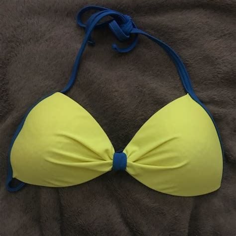 Malibu Dream Girl Swim Yellow Bikini Top Poshmark