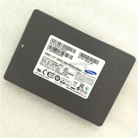 Samsung PM851 2 5 256GB SSD MZ 7TE2560 MZ7TE256HMHP 000H1 Solid State
