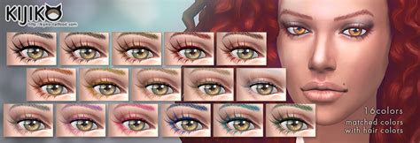 Sims 4 Kijiko Eyelashes Caseforma