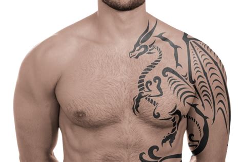 Similarly, the arm tattoo is extremely versatile, allowing for guys to get inked on their forearm, upper arm, front or back bicep, tricep or full sleeve. Man Chest Tattoo Mockup Generator - Mediamodifier - Free ...