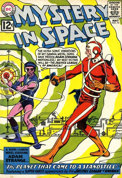 Daves Comic Heroes Blog Kanjar Ro Jla And Adam Strange Foe