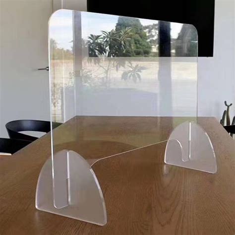 China Clear Pc Plexiglass Partition Board Acrylic Divider Screens