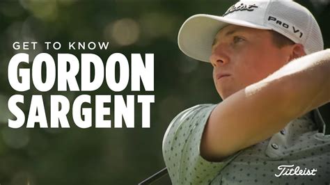 Meet Gordon Sargent Inside The Elite Amateur Golf Series Youtube