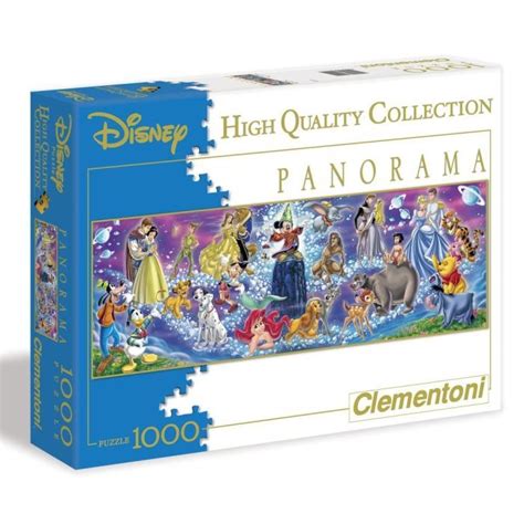 Clementoni Disney Classiques Panorama Puzzle 1000 Pièces