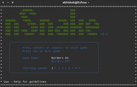 Cool Games You Can Play From Your Linux Command Line Deciusac