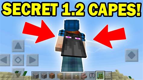 How To Make Secret Custom Capes In Minecraft Pocket Edition 12 Update