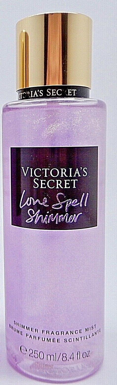 Victorias Secret Love Spell Shimmer Fragrance Mist Brume Parfumee 84 Oz New Ebay