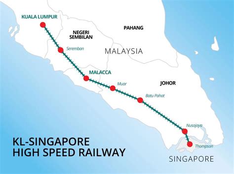Malaysia Singapore May Share High Speed Rail Cost