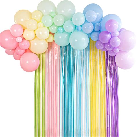 Pastel Balloon Garland Kit Macaron Balloon Arch Kit For Parties Small And Large Balloons