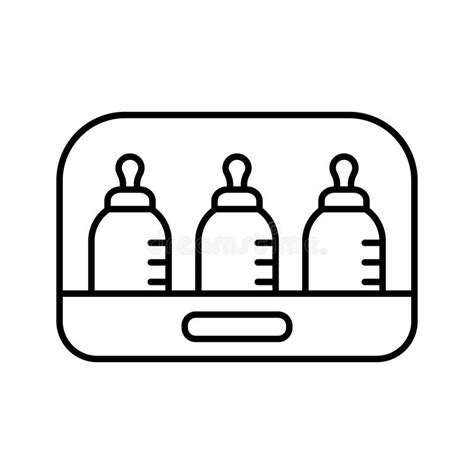 Icona Lineare Di Sterilizzazione Raggiro Moderno Di Logo Di
