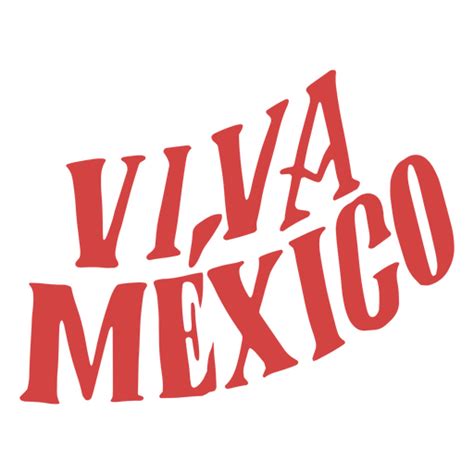 Diseño Png Y Svg De Frase Tradicional De Viva México Para Camisetas