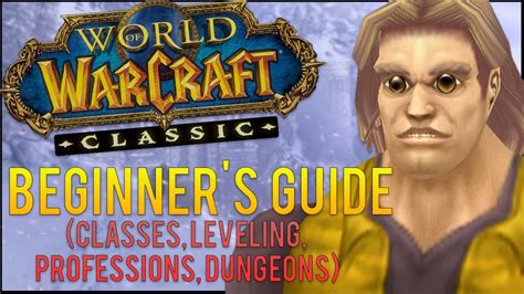 Classic Wow Beginner S Guide Classes Leveling Professions Etc Youtube