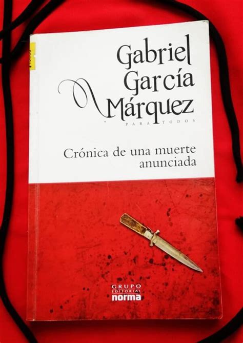Cronica De Una Muerte Anunciada Garcia Marquez Gabriel Librería La