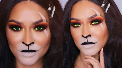 Glamorous Scar The Lion King Makeup Tutorial Halloween Makeup Youtube