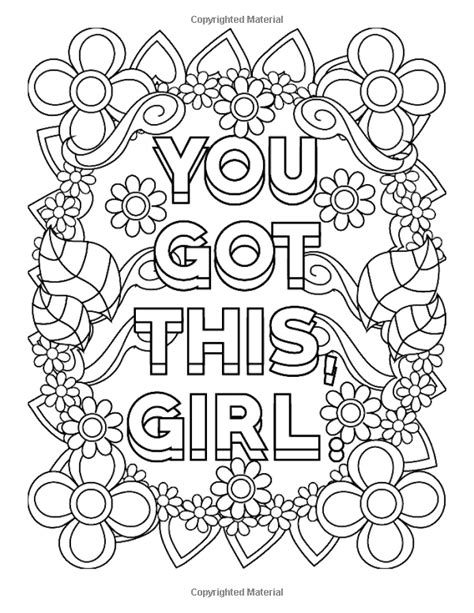 Coloring Pages Of Inspirational Quotes : Amazon.com: Inspirational