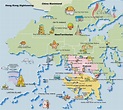 MAPAS DE HONG KONG (CHINA) - Geografia Total™