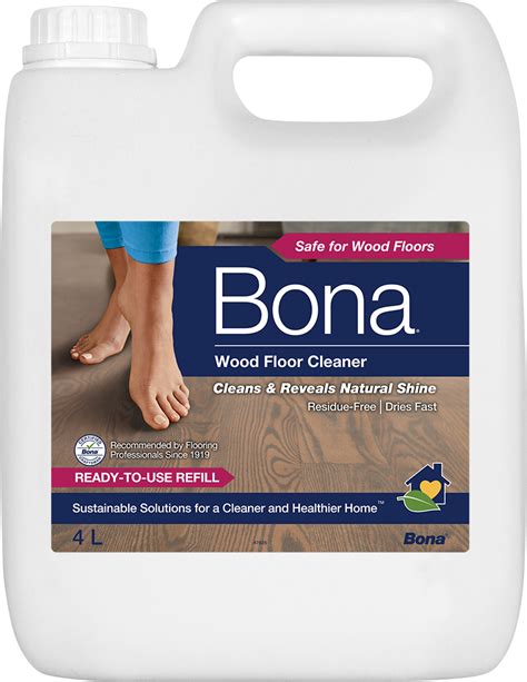 Bona Wood Floor Cleaner Refill 4l Wm740119011